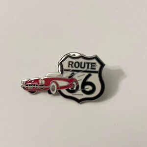 Vintage Route 66 Convertible Pin Buckles of America Pin